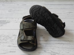 Prenatal peuter sandalen groen camouflage maat 24