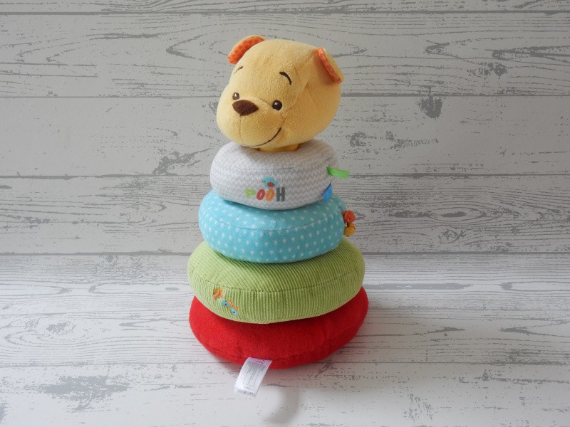 Winnie de Poeh stapelringen velours Wonderland