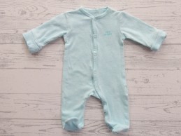 Baby jumpsuit baby pyjama mint lichtgroen Sweet Dreams maat 44