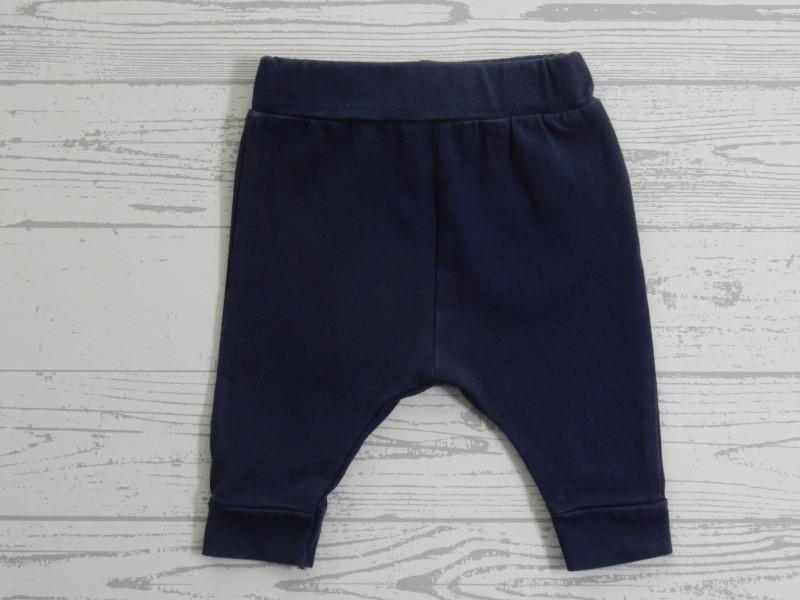 Prenatal newborn broekje donkerblauw maat 44