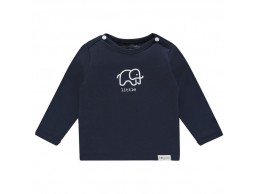 Noppies longsleeve donkerblauw navy Elephant Little maat 44