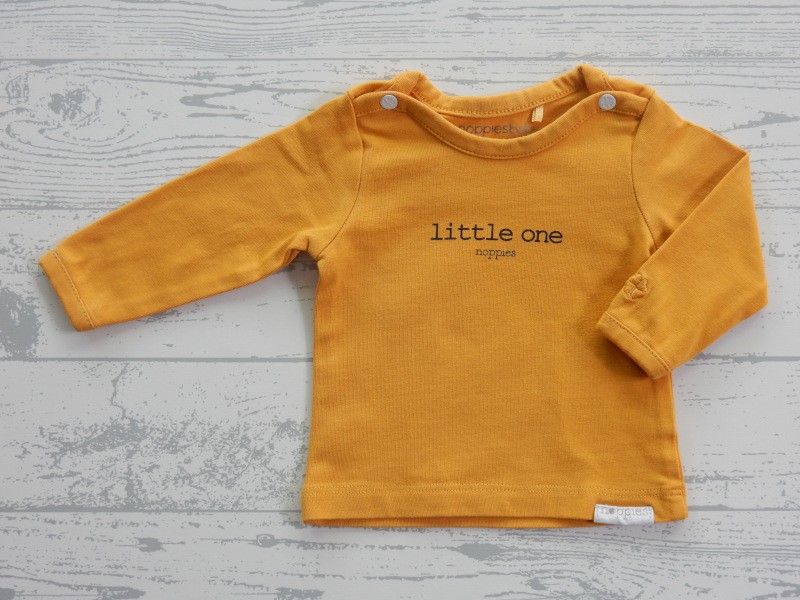 Noppies newborn longsleeve geel honey yellow Hester maat 44