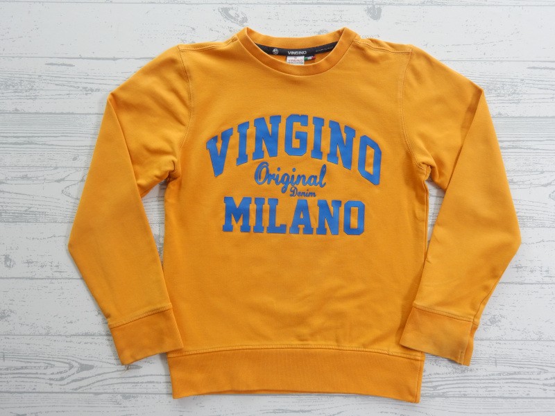 Vingino sweatshirt geel B-Logo Sweat Crew maat 128