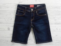 Vingino Jeans short donkerblauw Cleandro maat 134