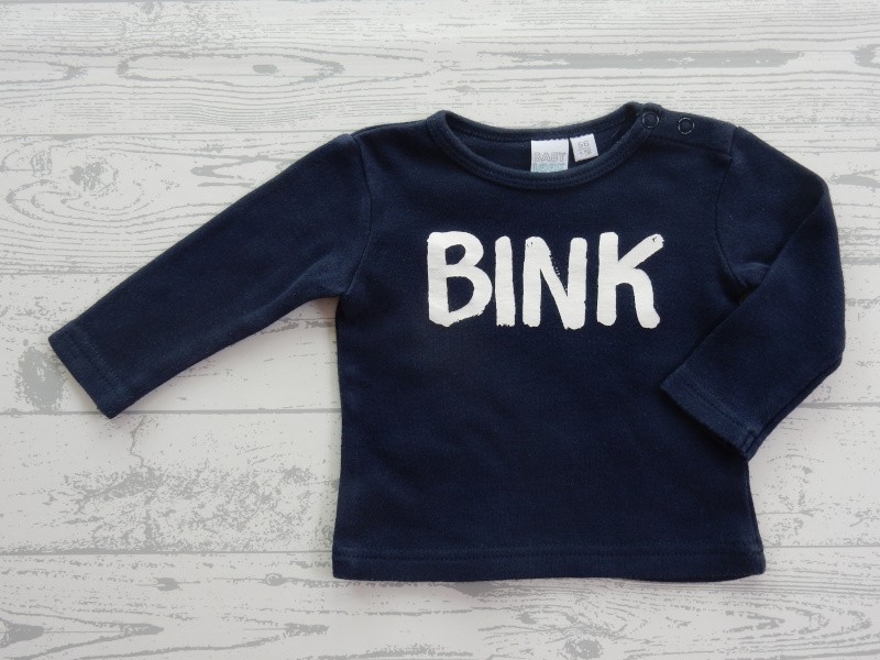 Babylook newborn longsleeve donkerblauw Bink maat 56