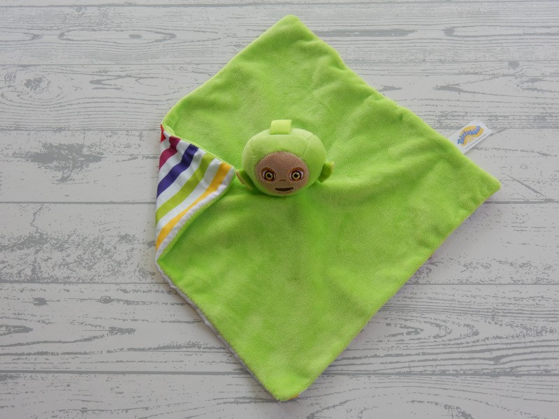 Teletubbies knuffeldoek velours groen Dipsy