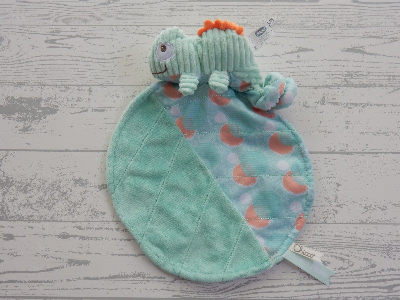 Chicco knuffeldoekje velours mint groen My Sweet doudou Kameleon