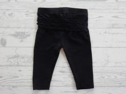 Just Born legging zwart ruches maat 62