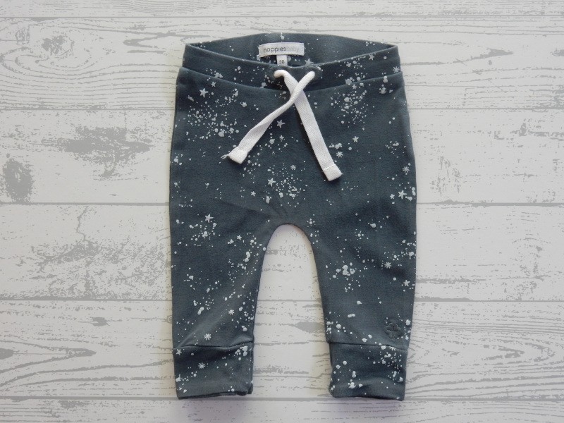 Noppies newborn broekje donkergrijs dark slate Jos maat 50