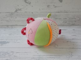 Fehn baby knuffel bal rammelaar velours harmony