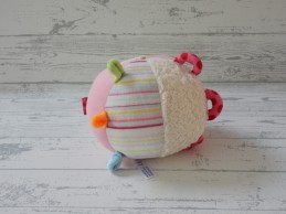 Fehn baby knuffel bal rammelaar velours harmony