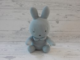 Nijntje Miffy knuffel groen green knit kiekeboe 27 cm