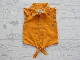 Koko Noko blouse katoen ochre oker geel maat 80