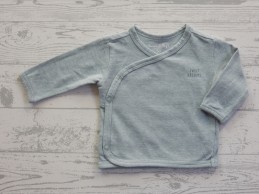 Baby longsleeve overslag groen Sweet Dreams