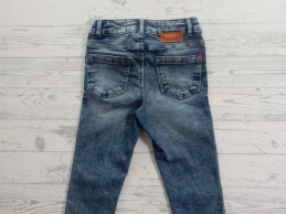 Blue Ridge jeans spijkerbroek blauw super skinny Bella Jade Zipper maat 122