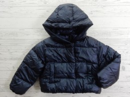 Mango Kids winterjas gewatteerd navy Kate maat 122