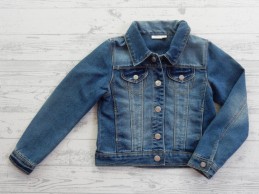 Name it spijkerjas denim jacket blauw Nitstar Rika maat 116