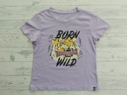 Cars Jeans t-shirt lila tijger Wild Rebel Child maat 122