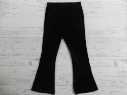 Europe Kids Shoeby flared broek velours zwart maat 116