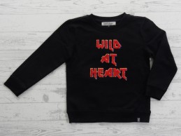 Cars Jeans sweater zwart Wild at Heart Vivy maat 116