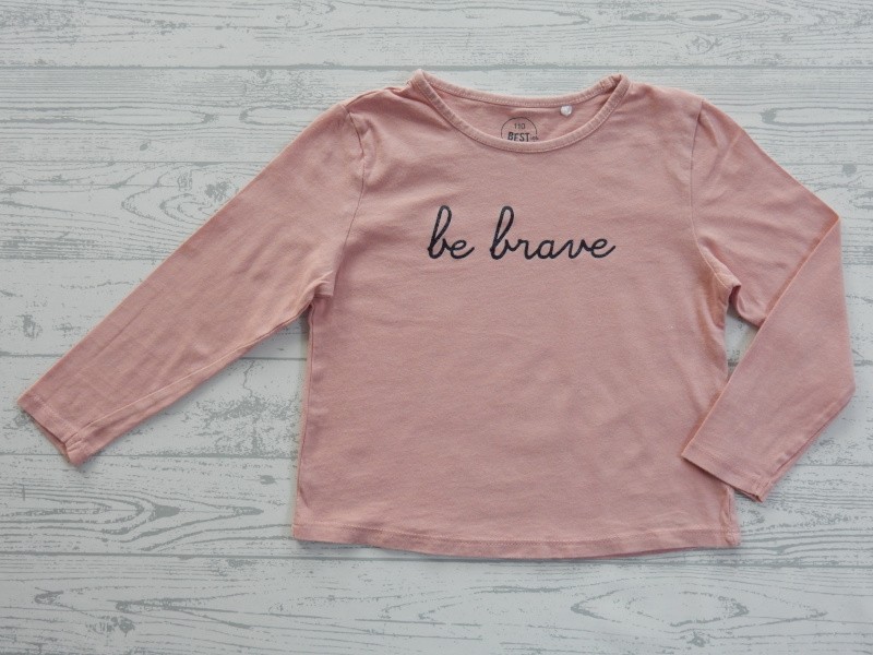 Besties JBC longsleeve roze zalmroze Be Brave maat 104