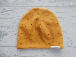 Noppies newborn mutsje geel honey yellow Marjolein maat 50-56