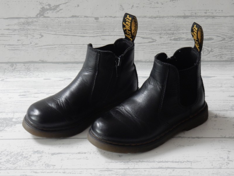 Dr. Martens laarzen kort zwart leer 2976 J maat 28