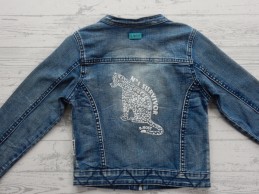 B.Nosy spijkerjas denim jacket blauw maat 122-128