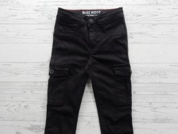 Blue Ridge WE Fashion cargo broek super skinny zwart maat 122